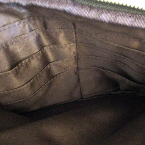 MINICAT RFID Blocking Small Travel Crossbody Purse, Nylon, Brown, 8 CC slots - Picture 14 of 16